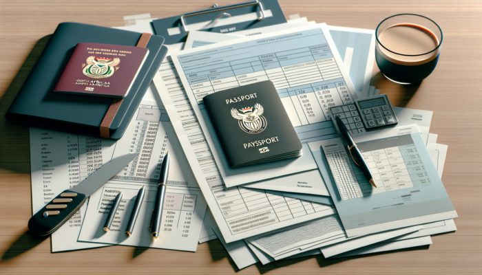 Necessary documents including payslips, tax returns, bank statements, and passport for securing home loan pre-approval in Pretoria.